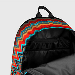 Рюкзак Волны абстракции, цвет: 3D-принт — фото 2
