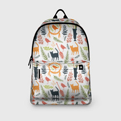 Рюкзак О кошках и птичках, цвет: 3D-принт — фото 2