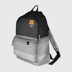 Рюкзак ФК Барселона: Серый стиль, цвет: 3D-принт