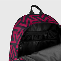 Рюкзак Пурпурная абстракция, цвет: 3D-принт — фото 2