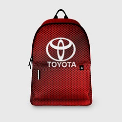 Рюкзак Toyota: Red Carbon, цвет: 3D-принт — фото 2