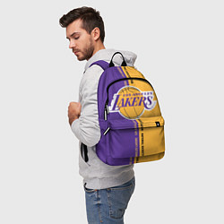 Рюкзак NBA: LA Lakers, цвет: 3D-принт — фото 2