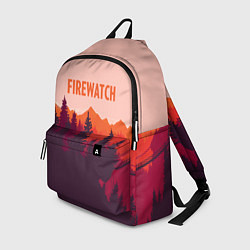 Рюкзак Firewatch: Orange Style, цвет: 3D-принт