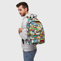 Рюкзак Pop art Fashion, цвет: 3D-принт — фото 2