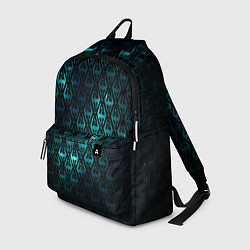 Рюкзак TES: Blue Pattern, цвет: 3D-принт