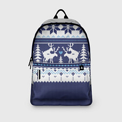 Рюкзак Узор с оленями, цвет: 3D-принт — фото 2