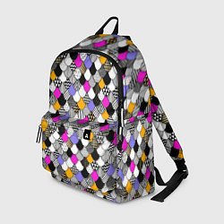 Рюкзак Цветная чешуя, цвет: 3D-принт
