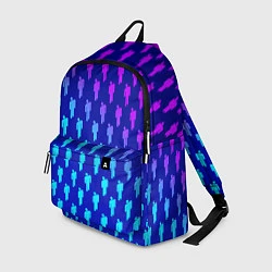 Рюкзак Billie Eilish: Violet Pattern, цвет: 3D-принт