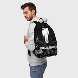 Рюкзак Billie Eilish: Black Manikin, цвет: 3D-принт — фото 2