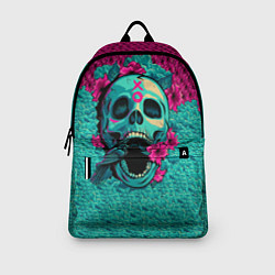 Рюкзак Неоновый череп, цвет: 3D-принт — фото 2