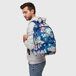 Рюкзак Нежные цветы, цвет: 3D-принт — фото 2