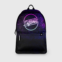 Рюкзак Deftones Neon logo, цвет: 3D-принт — фото 2