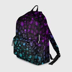 Рюкзак RAINBOW SIX SIEGE NEON, цвет: 3D-принт