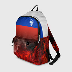 Рюкзак Россия огонь, цвет: 3D-принт