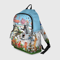 Рюкзак Studio Ghibli, цвет: 3D-принт