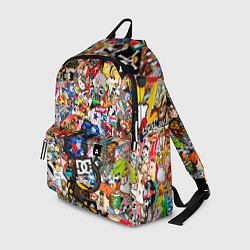 Рюкзак Стикеры, цвет: 3D-принт