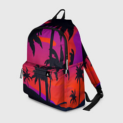 Рюкзак Тропический пляж, цвет: 3D-принт
