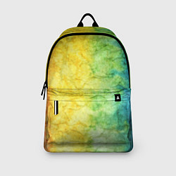 Рюкзак Разноцветный акварель градиент, цвет: 3D-принт — фото 2