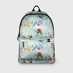 Рюкзак Весенние цветы, цвет: 3D-принт — фото 2