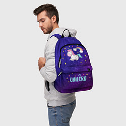 Рюкзак Unicorn Единорог, цвет: 3D-принт — фото 2