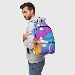 Рюкзак Градация цвета, цвет: 3D-принт — фото 2