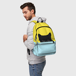 Рюкзак Кот в засаде, цвет: 3D-принт — фото 2