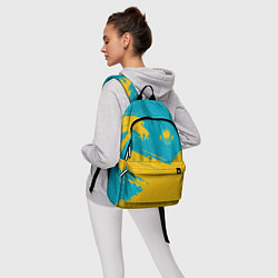 Рюкзак КАЗАХСТАН KAZAKHSTAN, цвет: 3D-принт — фото 2