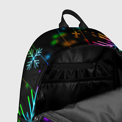 Рюкзак Новый год, цвет: 3D-принт — фото 2