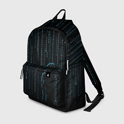 Рюкзак Двоичный дождь, матрица, цвет: 3D-принт
