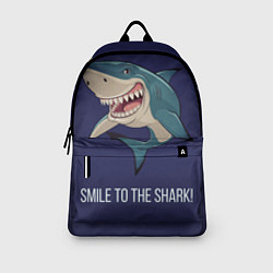 Рюкзак Улыбнись акуле, цвет: 3D-принт — фото 2
