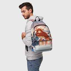 Рюкзак Летящий бык 2021, цвет: 3D-принт — фото 2