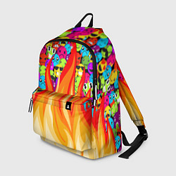 Рюкзак SLAVA MARLOW - Смайлики, цвет: 3D-принт