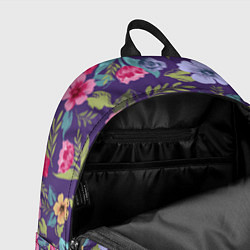 Рюкзак Весенний букет из цветов, цвет: 3D-принт — фото 2