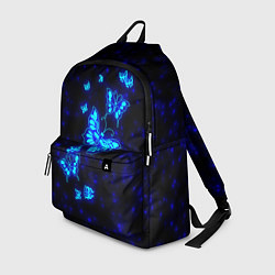 Рюкзак Неоновые бабочки, цвет: 3D-принт