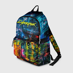 Рюкзак Сyberpunk City, цвет: 3D-принт