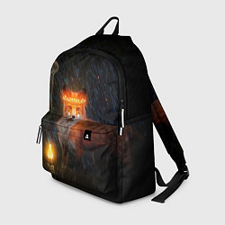 Рюкзак Лиса с огненной короной, цвет: 3D-принт