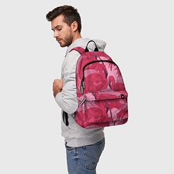 Рюкзак Розовые фламинго, цвет: 3D-принт — фото 2