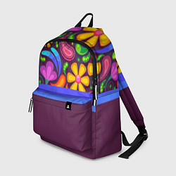 Рюкзак Мультяшные Цветы, цвет: 3D-принт