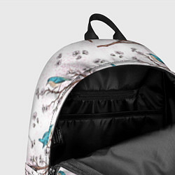 Рюкзак Птички весной на ветках Сакуры, цвет: 3D-принт — фото 2