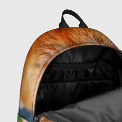 Рюкзак Крупно мордочка лисы, цвет: 3D-принт — фото 2