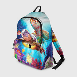 Рюкзак Морские черепахи, цвет: 3D-принт