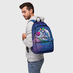Рюкзак Пришелец на волне, цвет: 3D-принт — фото 2