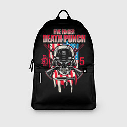 Рюкзак 5FDP Five Finger Death Punch, цвет: 3D-принт — фото 2