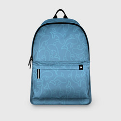 Рюкзак Рыбки на голубом, цвет: 3D-принт — фото 2