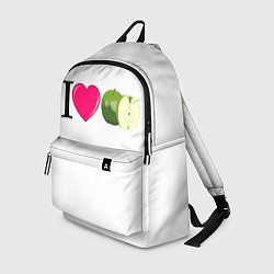 Рюкзак I LOVE APPLE, цвет: 3D-принт