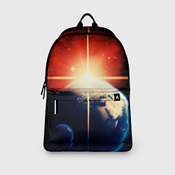 Рюкзак Космос земля 3D, цвет: 3D-принт — фото 2