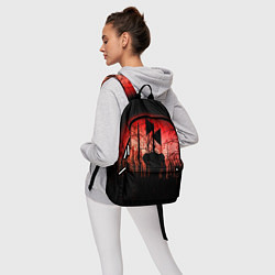Рюкзак Сиреноголовый Кровавый Лес, цвет: 3D-принт — фото 2