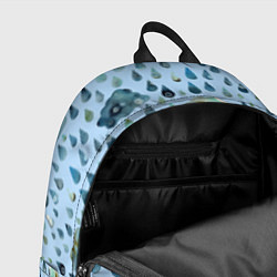 Рюкзак Дождливая осень Тучки и дождь, цвет: 3D-принт — фото 2