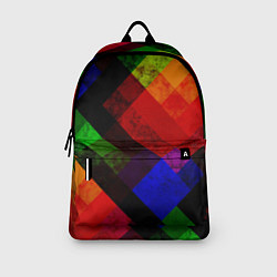 Рюкзак Яркий геометрический узор, цвет: 3D-принт — фото 2