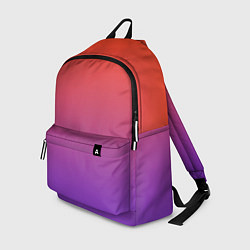 Рюкзак Оранжевый и Фиолетовый, цвет: 3D-принт